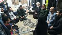 بازدید سرزده فرمانده سپاه استان سمنان از خوابگاه برادران مستقر در آرادان
