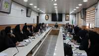 نشست هم اندیشی و هماهنگی درراستای برگزاری ارزیابی اعتباربخشی برنامه پزشکی عمومی دانشگاه