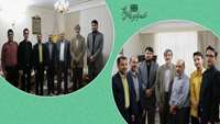 دیدار دکتر قدس با ایثارگرانی از دانشگاه به مناسبت گرامیداشت هفته دفاع مقدس