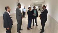 بازدید معاون فرهنگی و دانشجویی و مدیرکل دانشجویی وزارت بهداشت از حوزه های دانشجویی دانشگاه علوم پزشکی استان سمنان