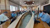 تاکید دکتر قدس رئیس دانشگاه بر افزایش دانش و توانمند سازی بیش از پیش کارکنان در جلسه هیات رئیسه دانشگاه
