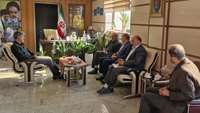 دیدار جمعی از ایثارگران بازنشسته دانشگاه با دکتر کامران قدس رئیس دانشگاه علوم پزشکی استان سمنان