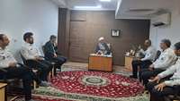 دیدار رئیس دانشگاه و کارکنان اورژانس پیش بیمارستانی 115 دانشگاه با نماینده ولی فقیه در استان سمنان 