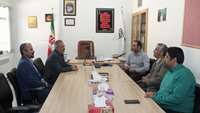 دیدار رئیس اداره تعزیرات حکومتی دامغان با مدیر شبکه بهداشت و درمان شهرستان دامغان