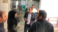 بازدید معاون فرهنگی و دانشجویی از سلف، خوابگاه‌ها و اماکن ورزشی دانشگاه