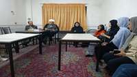 بازدید معاون فرهنگی و دانشجویی دانشگاه از پانسیون علم و صنعت و نشست با دانشجویان