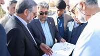 بازدید مسئولان استانی و شهرستانی از پروژه‌های عمرانی در دست احداث دانشگاه علوم پزشکی استان سمنان