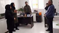 پایش مشترک استانی نماینده معاونت بهداشتی دانشگاه و بیمه سلامت استان از مرکز خدمات جامع سلامت رئیس جمهور شهید دکتر رئیسی شهرستان آرادان