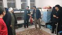 بازدید شبانه مسئولان معاونت فرهنگی دانشجویی از خوابگاه پسرانه اندیشه