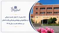ارائه بیش از ۸۱ هزار خدمت درمانی، تشخیصی و تخصصی به مراجعان بیماستان ولایت در سه‌ ماهه نخست سال ۱۴۰۵