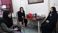 نشست صمیمی مدیرکل امور بانوان استانداری سمنان با دانشجویان دانشگاه در خوابگاه کوثر