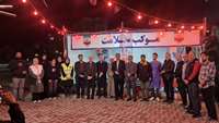 حضور رئیس دانشگاه در موکب سلامت دانشگاه علوم پزشکی استان سمنان 