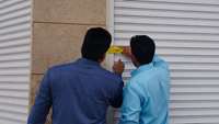 پلمب ۴ واحد صنفی کارشناسان توسط واحد مهندسی بهداشت محیط مرکز بهداشت شهرستان سمنان
