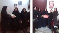 ديدار با خانواده شهيدان شبكه بهداشت درمان شهرستان گرمسار