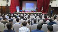  جلسه معارفه دانشجویان ورودی بهمن ماه سال جاری در سالن زکریای رازی دانشکده دندان‌پزشکی برگزار گردید.