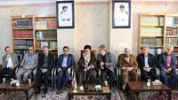 دیدار رئیس دانشگاه، معاونان و مدیران حوزه سلامت با نماینده ولی فقیه در استان به مناسبت هفته سلامت