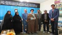 دیدار اعضاء هیئت مدیره نظام پرستاری شهرستان دامغان با حجت الاسلام و المسلمین حسینیان امام جمعه شهرستان