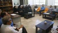نظارت عالیه از مرکز سلامت سیدالشهدا شهرستان دامغان