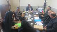 دیدار مديركل حفظ آثار و نشر ارزشهاي دفاع مقدس استان سمنان با رئيس دانشگاه  علوم پزشكي استان سمنان