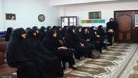 برگزار ي کارگاه آموزشی مهارتهای ارتباطی زوجین در حوزه علمیه خواهران گرمسار 