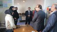 بازدید مسئولین بهداشتی دانشگاه علوم پزشکی استان سمنان از خانه بهداشت کمرود