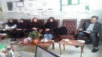 بازدید بازرس وزارتی از واحد گسترش شبکه معاونت بهداشتی از مرکز بهداشتی درمانی الزهراء مومن آباد