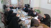 حضور انجمن M.Sدر جلسه هفتگی مسئولین واحدها مرکز بهداشت سمنان