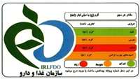 نصب نشان گرهای رنگی در برچسب محصولات غذایی