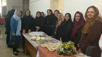 جشنواره غذای سالم درمرکز جامعه خدمات سلامت تدین.