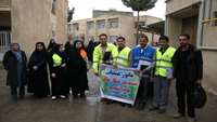 مانور بسیج سلامت نوروزی در دامغان