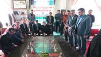  تجدید بیعت دانشگاه علوم پزشکی استان سمنان با شهداء در دومین روز دهه فجر