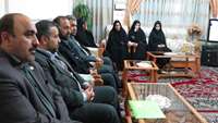 دیدار رئیس دانشگاه با خانواده مرحوم معماریان