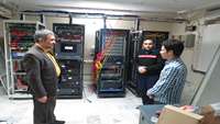 بازدید دکتر شادنوش رئیس دانشگاه از واحد IT دانشگاه
