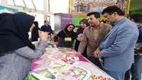 برپایی نمایشگاه خود مراقبتی و اعتیاد در شهرستان مهدیشهر