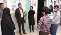 بازدید رئيس دانشگاه علوم پزشكي استان سمنان از مركز بهداشتي درماني قمر بني هاشم (ع)