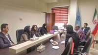 دیدار مدیر شبکه بهداشت و درمان شهرستان سرخه با رئیس دانشکده پیراپزشکی سرخه.