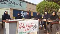 حضور روانشناسان مرکز بهداشت سمنان در مانور پدافند غیر عامل .
