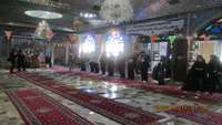  حضور رئیس مرکز بهداشت شهرستان سمنان در مراسم افتتاح هفته هنر اسلامی