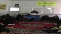برگزاری برنامه آموزشی پيرامون سرطان در روستای حاجی آباد شهرستان گرمسار