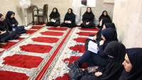 برگزاری زیارت پرفیض عاشورا در شبکه بهداشت درمان شهرستان گرمسار.