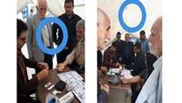 برپایی ایستگاه سلامتی در محل نماز جمعه شهرستان گرمسار.