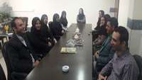دیدار  نوروزی اسکندری مدیر شبکه بهداشت درمان شهرستان سرخه با کارکنان.
