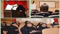 کارگاه آموزشی بهبود شيوه زندگی سالم دوره سالمندی در بهزيستی شهرستان گرمسار
