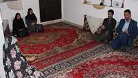 عیادت و دلجویی از بیماران خاص شهرستان سرخه تحت عنوان طرح مفتاح الجنه.