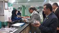 بازدید مسئولین بهداشتی درمانی شهرستان دامغان از بیمارستان ولایت