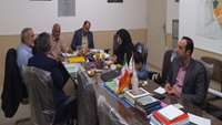 نشست صمیمی سرپرست شبکه بهداشت و درمان شهرستان سرخه با اعضای شورای شهر.