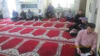 برگزاری مراسم پرفیض زیارت عاشورا در دهه اول ماه محرم در نمازخانه مرکز بهداشت.