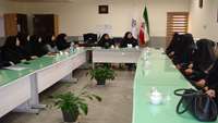 حضور نمایندگان امور بانوان شهرستان دامغان در دانشکده بهداشت دامغان