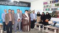 دیدار مدیرشبکه بهداشت و درمان شهرستان دامغان با امام جمعه این شهرستان 