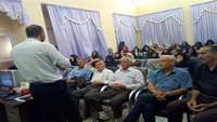 کارگاه آموزشی مدیریت بحران در بلایا در مرکز شهید چراغیان شهرستان دامغان
